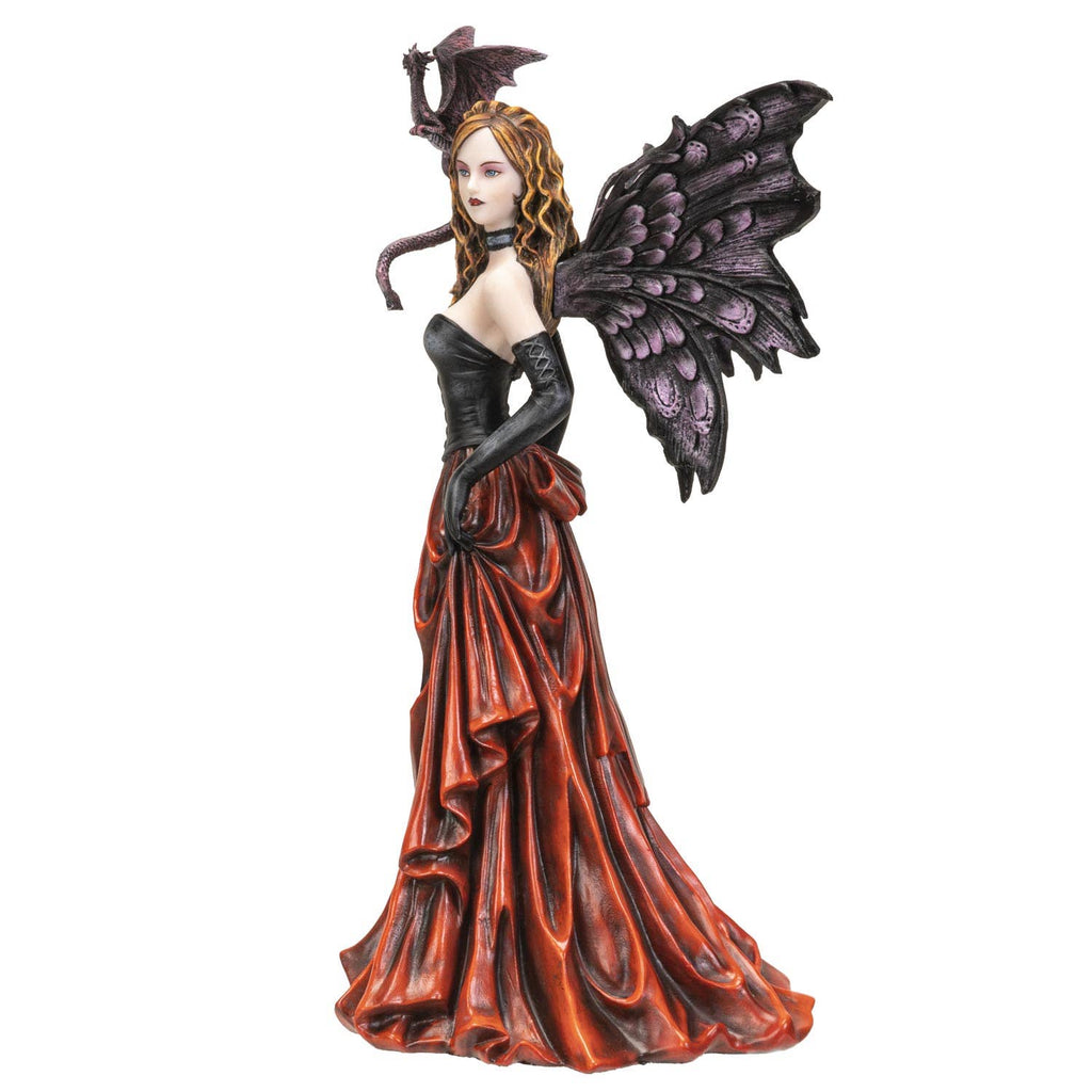 Fairy with Dragon Figurine Giftware PACIFIC GIFTWARE [SK]   