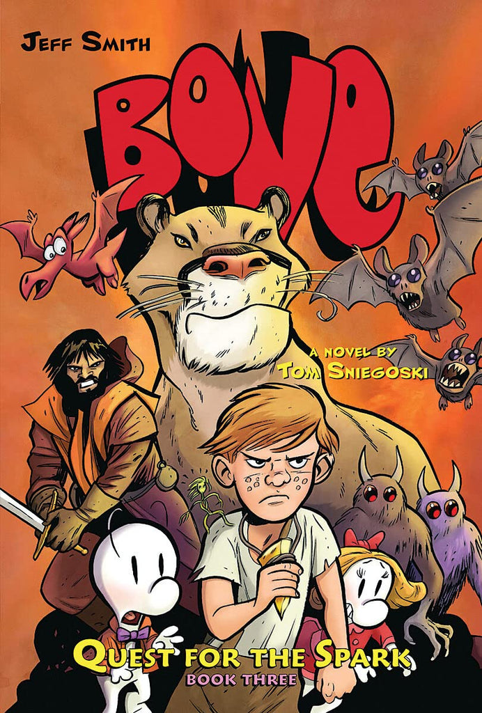 Bone Quest for the Spark Vol 3 HC Graphic Novels Scholastic [SK]   