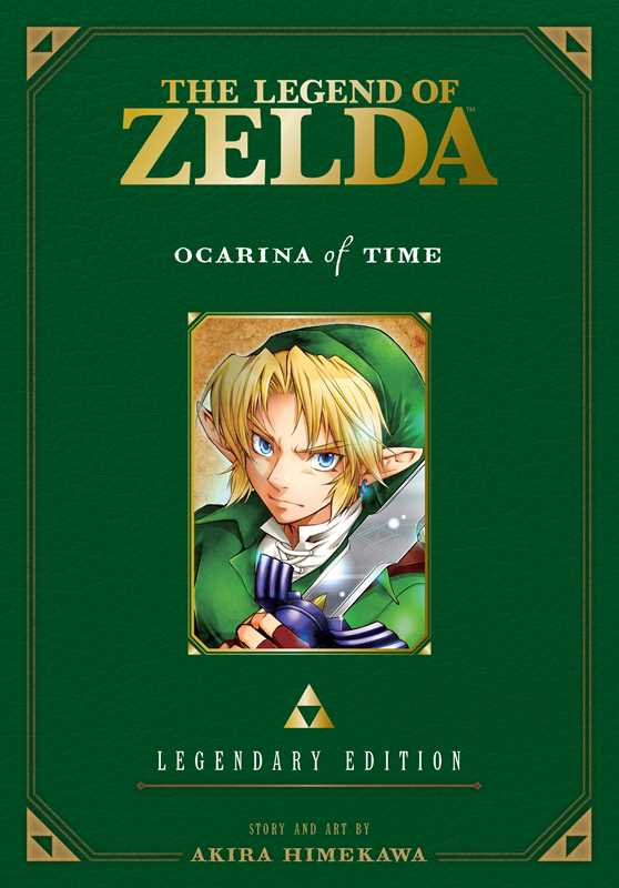 Legend of Zelda: Ocarina of Time -Legendary Edition- by Akira Himekawa Manga Simon & Schuster [SK]