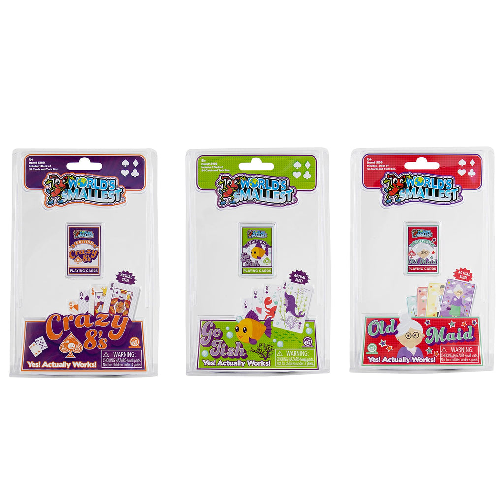 World's Smallest Classic Kids' Card Game Novelty Super Impulse [SK]