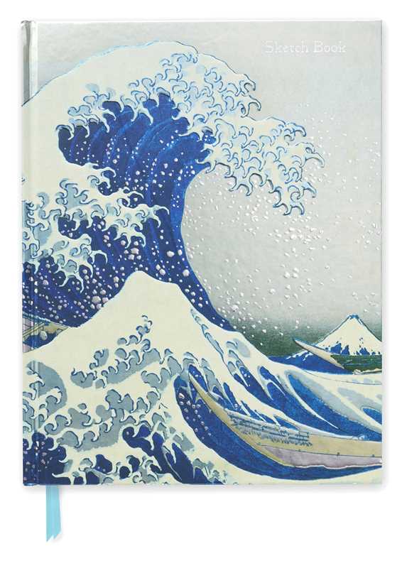 Hokusai: The Great Wave (Blank Sketch Book) by Novelty Simon & Schuster [SK]