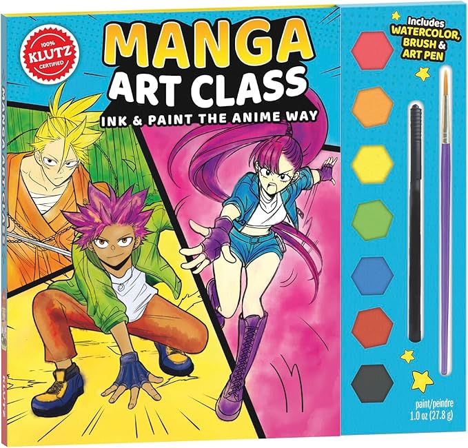Klutz Manga Art Class Activities Scholastic [SK]