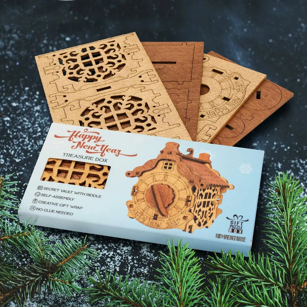 iDventure - Happy New Year Puzzle Box Activities iDventure [SK]   