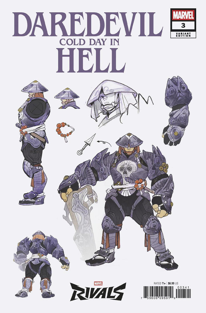 Daredevil: Cold Day In Hell #3 Peach Momoko Marvel Rivals Variant Comics Marvel Comics [SK]