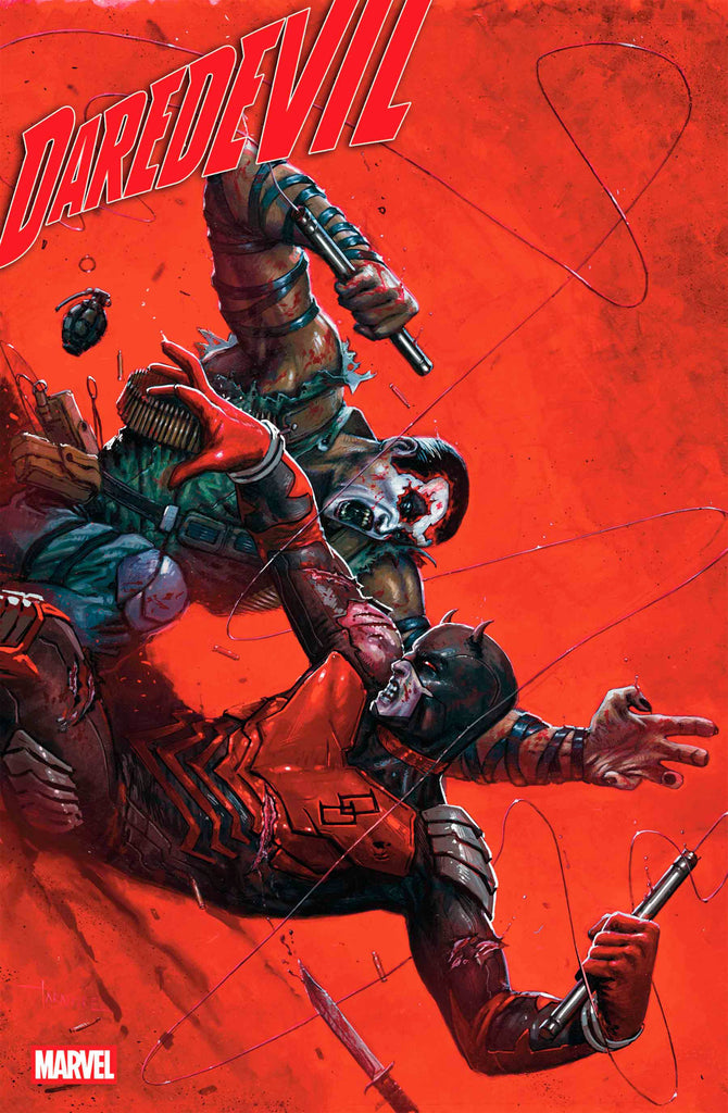 Daredevil #22 Davide Paratore Bring On The Bad Guys Variant Comics Marvel Comics [SK]