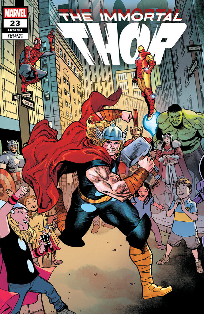 Immortal Thor #23 Martin Coccolo Death Of The Immortal Thor 3-Part Connecting Variant Comics Marvel Comics [SK]