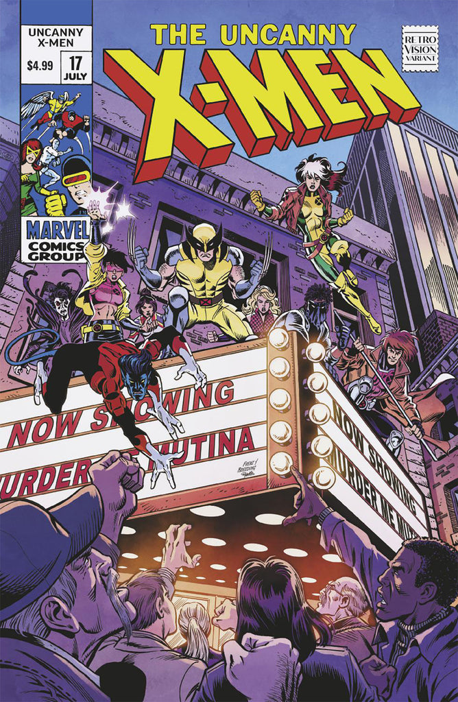 Uncanny X-Men #17 Ron Frenz Retrovision Variant Comics Marvel Comics [SK]