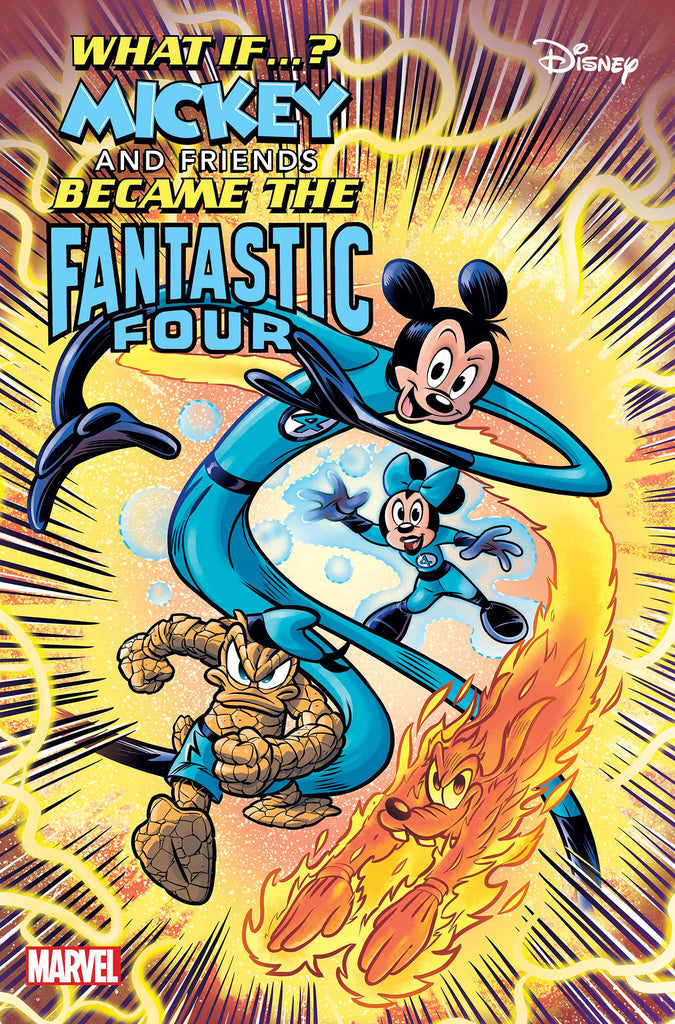 Marvel & Disney: What If...? Mickey & Friends Became The Fantastic Four #1 Comics Marvel Comics [SK]