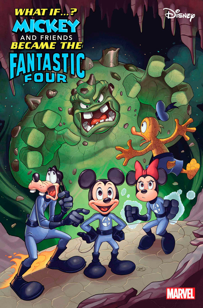 Marvel & Disney: What If...? Mickey & Friends Became The Fantastic Four #1 Chrissie Zullo Variant Comics Marvel Comics [SK]