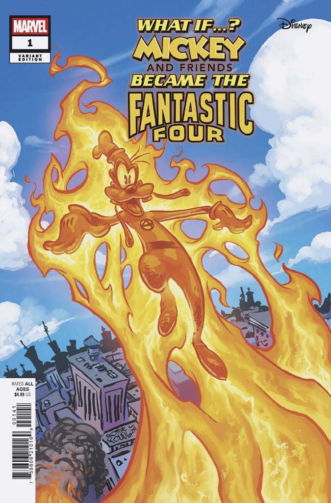 Marvel & Disney: What If...? Mickey & Friends Became The Fantastic Four #1 Skottie Young Variant Comics Marvel Comics [SK]