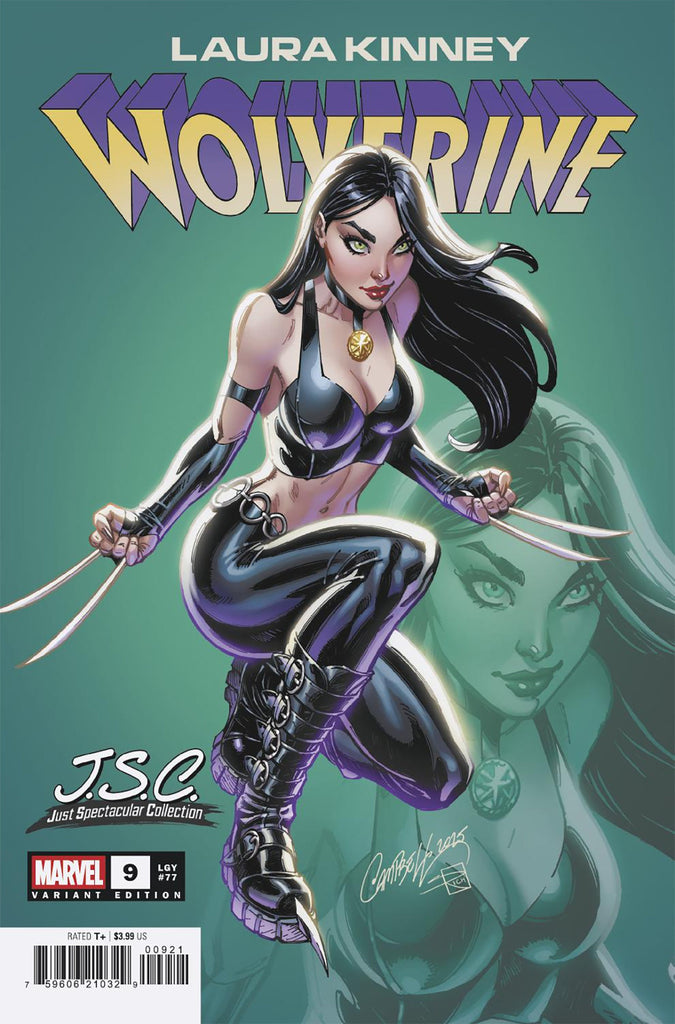 Laura Kinney: Wolverine #9 J. Scott Campbell Just Spectacular Collection Variant Comics Marvel Comics [SK]