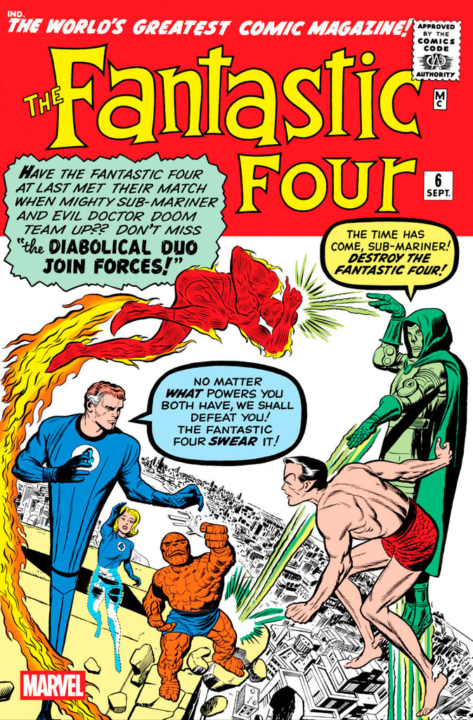 Fantastic Four #6 Facsimile Edition Comics Marvel Comics [SK]