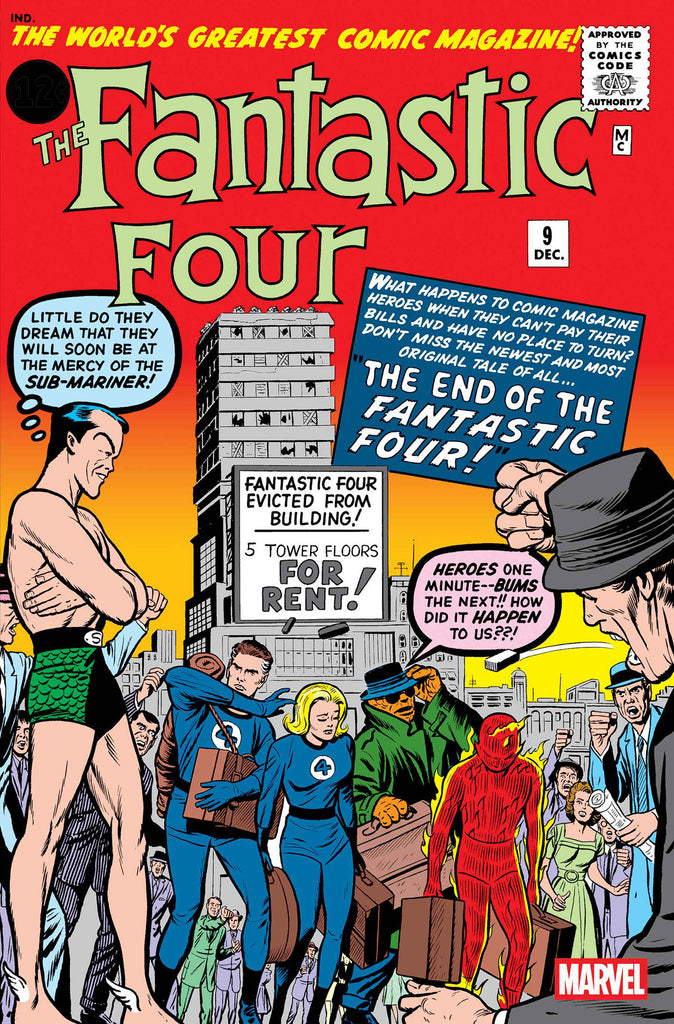 Fantastic Four #9 Facsimile Edition Comics Marvel Comics [SK]