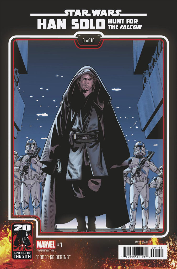 Star Wars: Han Solo Hunt For The Falcon #1 Chris Sprouse Revenge Of The Sith 20 Th Anniversary Variant Comics Marvel Comics [SK]
