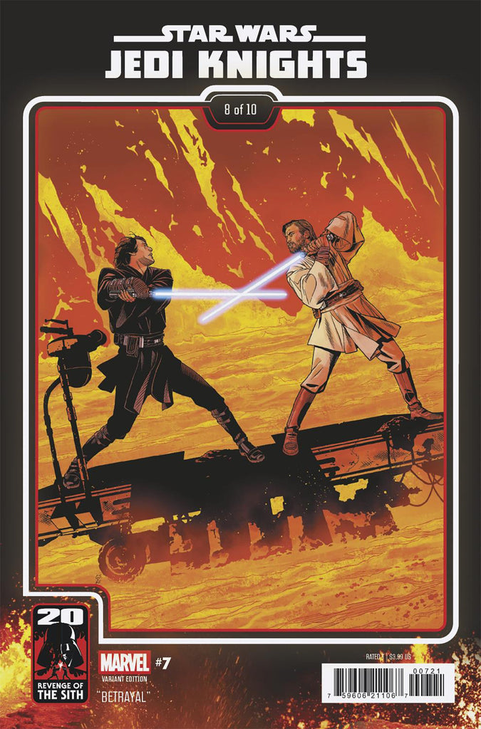 Star Wars: Jedi Knights #7 Chris Sprouse Revenge Of The Sith 20 Th Anniversary Variant Comics Marvel Comics [SK]