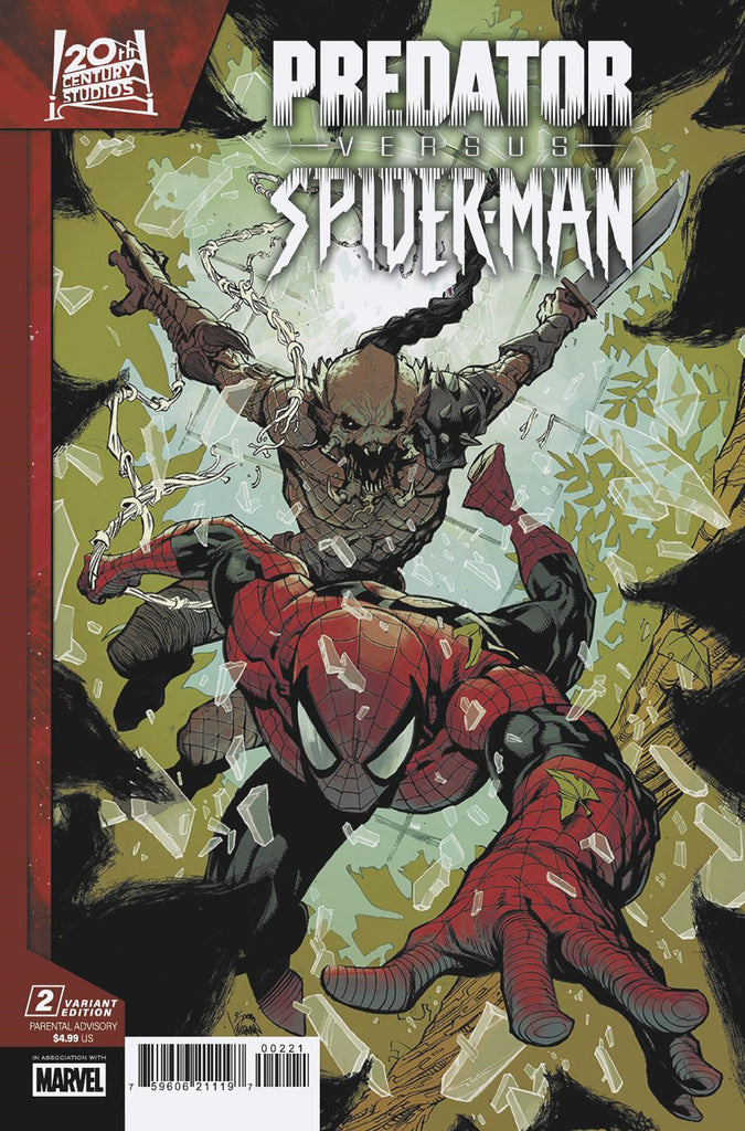Predator vs Spider-Man #2 (Of 4) Ryan Stegman Variant Comics Marvel Comics [SK]