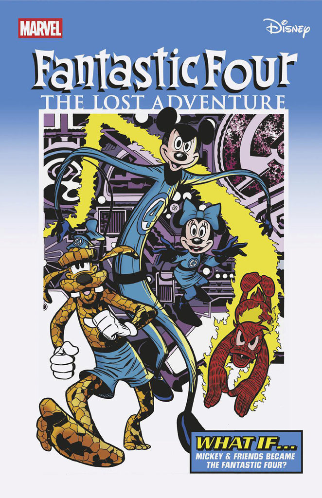 Fantastic Four #3 Vitale Mangiatordi Disney What If? Fantastic Four Homage Variant [Doom] Comics Marvel Comics [SK]