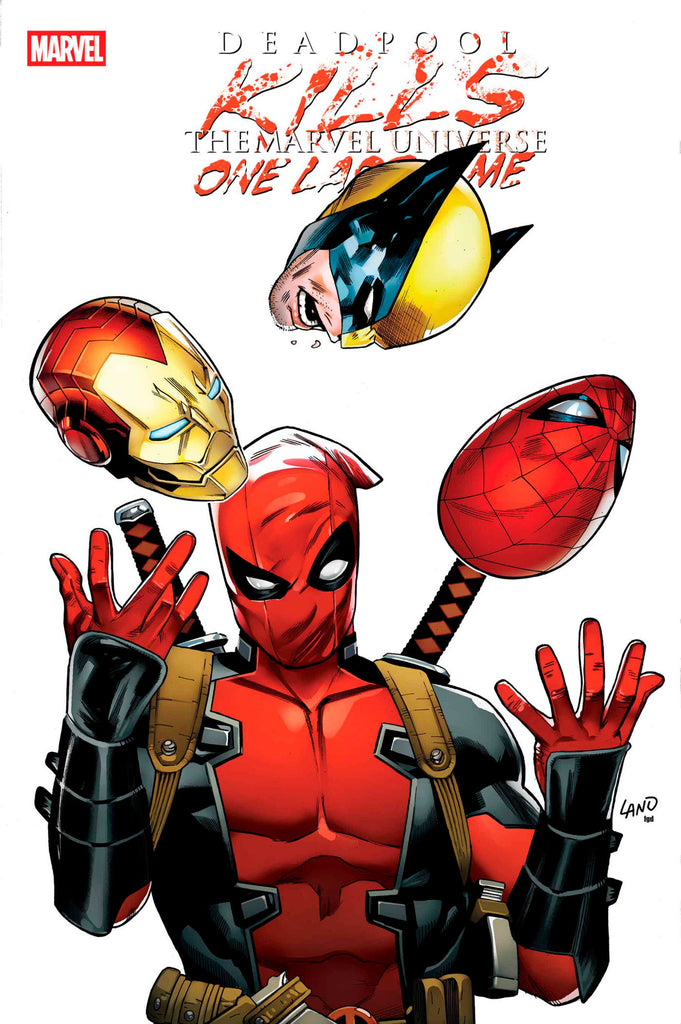 Deadpool Kills The Marvel Universe One Last Time #1 Greg Land Variant Comics Marvel Comics [SK]