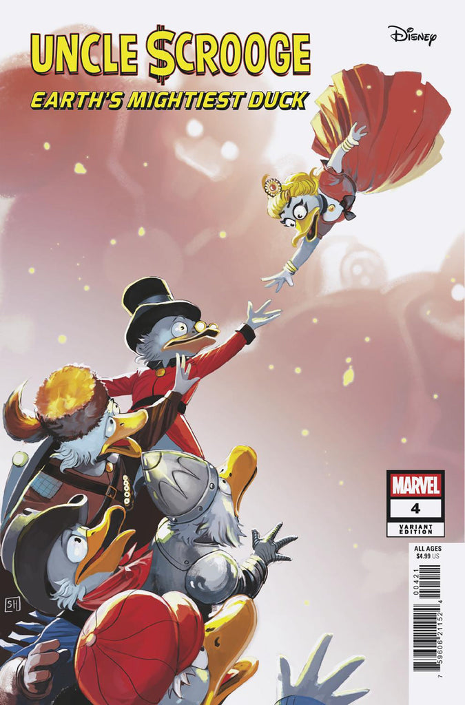 Uncle Scrooge: Earth's Mightiest Duck #4 Stephanie Hans Variant Comics Marvel Comics [SK]