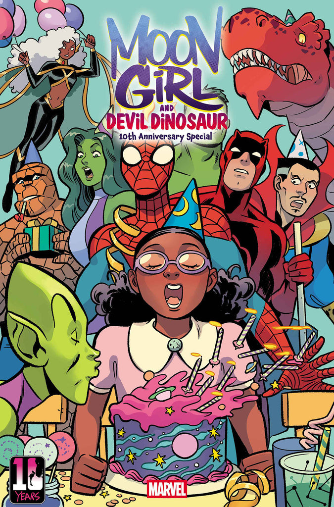 Moon Girl & Devil Dinosaur 10th Anniversary Special #1 Natacha Bustos Variant Comics Marvel Comics [SK]