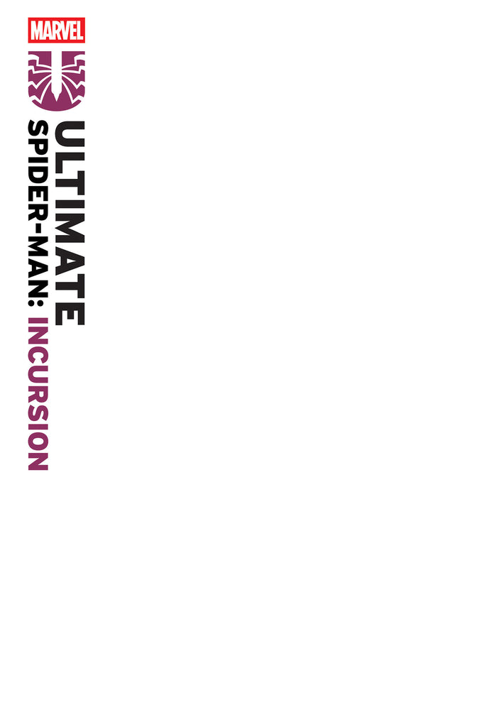 Ultimate Spider-Man: Incursion #1 Blank Cover Variant Comics Marvel Comics [SK]