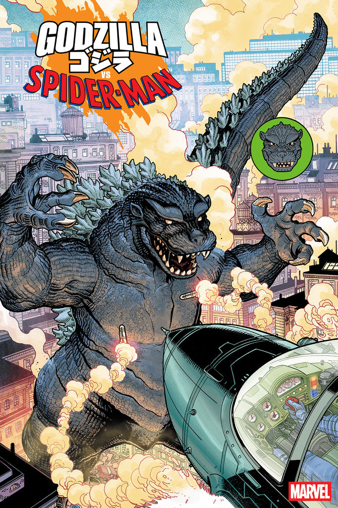 Godzilla vs. Spider-Man #1 Nick Bradshaw Monster Homage Variant Comics Marvel Comics [SK]
