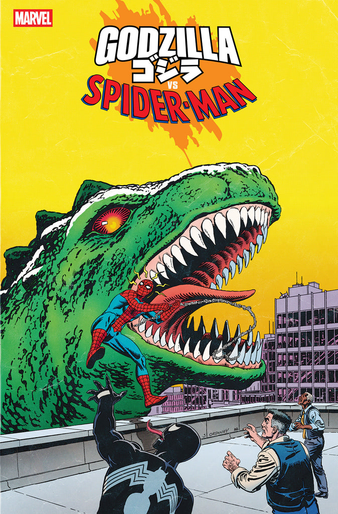 Godzilla vs. Spider-Man #1 Jerry Ordway Godzilla King Of The Monsters Homage Variant Comics Marvel Comics [SK]