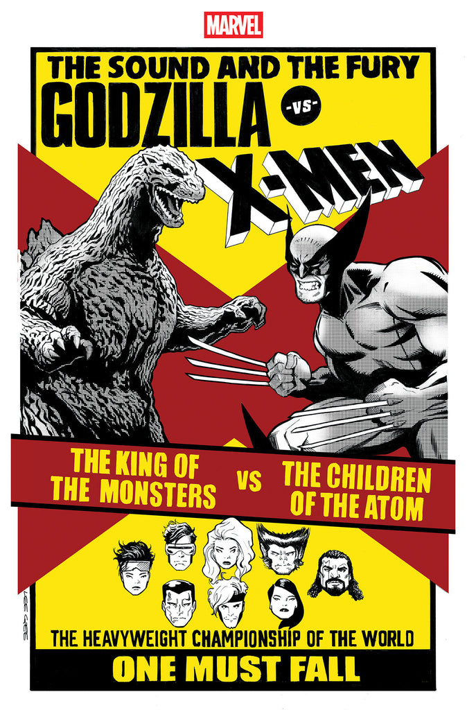 Godzilla vs. X-Men #1 Lee Garbett Versus Variant Comics Marvel Comics [SK]
