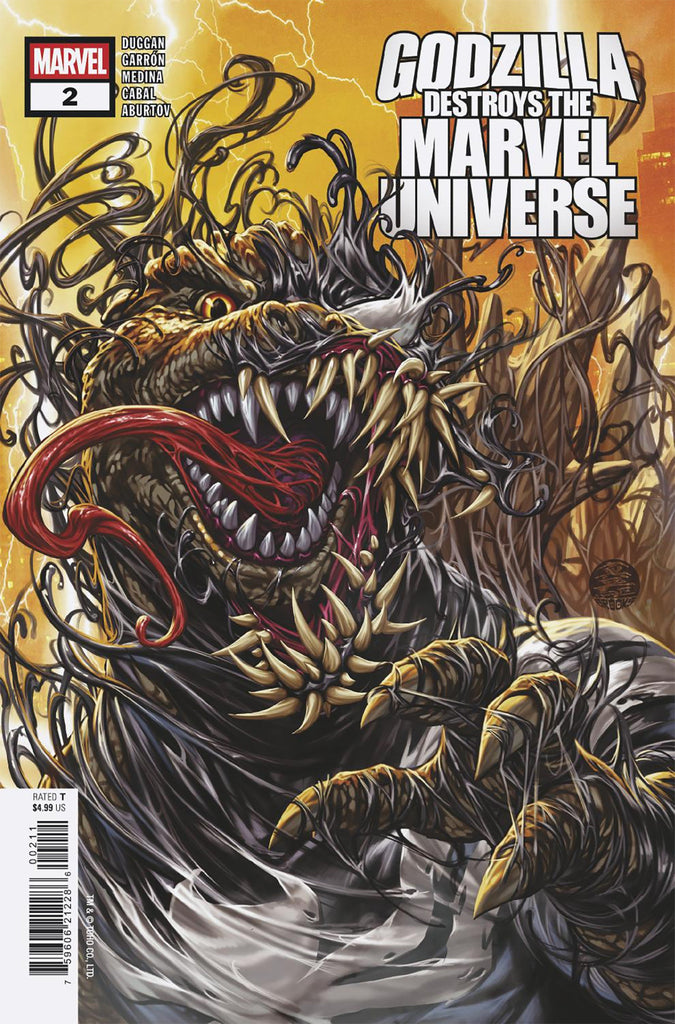 Godzilla Destroys The Marvel Universe #2 Comics Marvel Comics [SK]