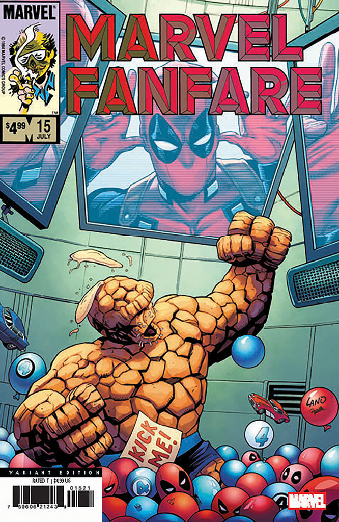 Marvel Fanfare #15 Facsimile Edition Greg Land April Pools Variant Comics Marvel Comics [SK]