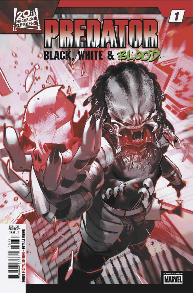Predator: Black, White & Blood #1 Comics Marvel Comics [SK]