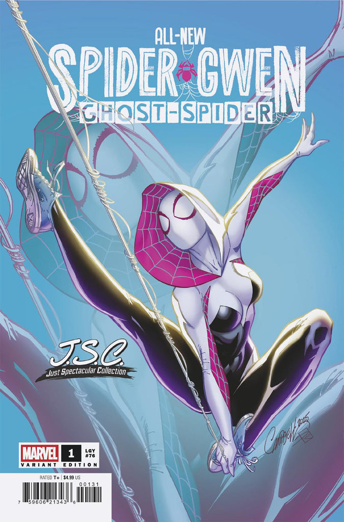 All-New Spider-Gwen: The Ghost-Spider #1 J. Scott Campbell Just Spectacular Collection Variant Comics Marvel Comics [SK]