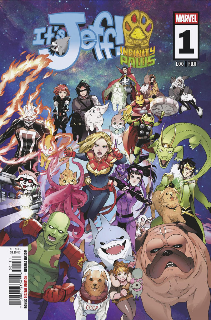It'S Jeff: Infinity Paws #1 Comics Marvel Comics [SK]