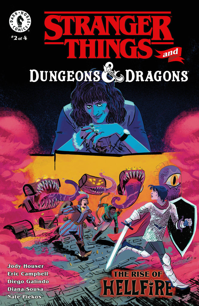 Stranger Things And Dungeons & Dragons: The Rise Of Hellfire #2 (Cover C) (Lauren Knight) Comics Dark Horse [SK]
