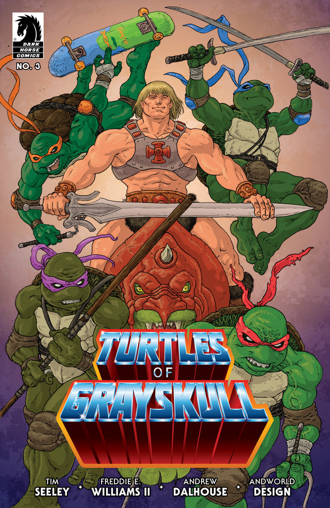 Masters Of The Universe/Teenage Mutant Ninja Turtles: Turtles Of Grayskull #3 (Cover C) (Ramon Villalobos) Comics Dark Horse [SK]