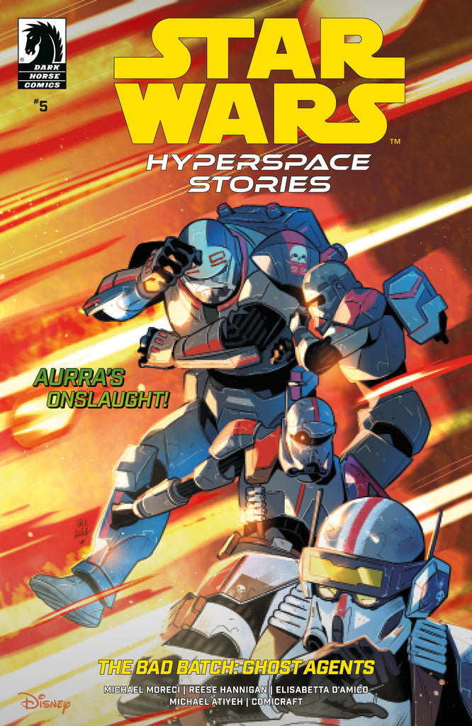 Star Wars: Hyperspace Stories: The Bad Batch--Ghost Agents #5 (Cover A) (Valeria Favoccia) Comics Dark Horse [SK]