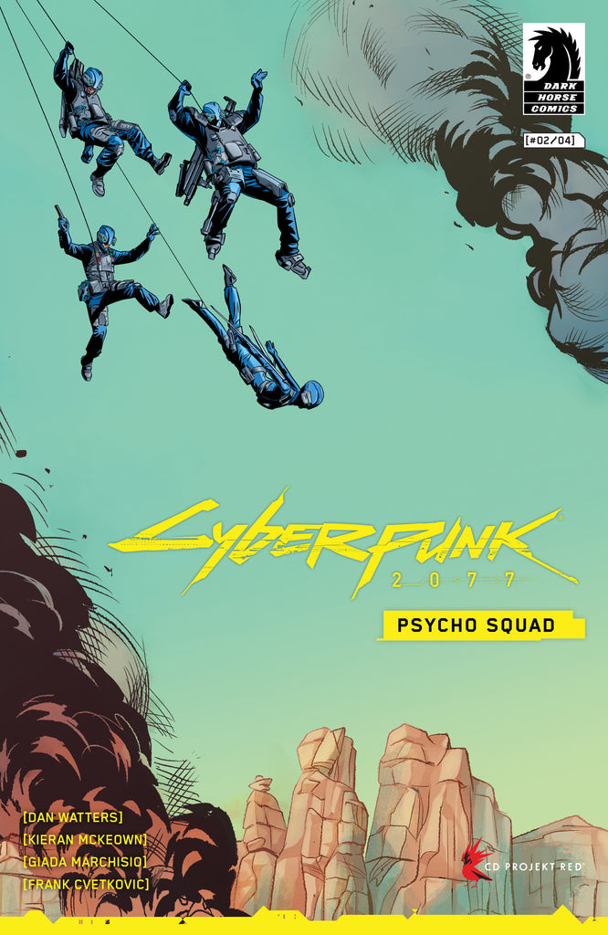 Cyberpunk 2077: Psycho Squad #2 (Cover A) (Kieran Mckeown) Comics Dark Horse [SK]