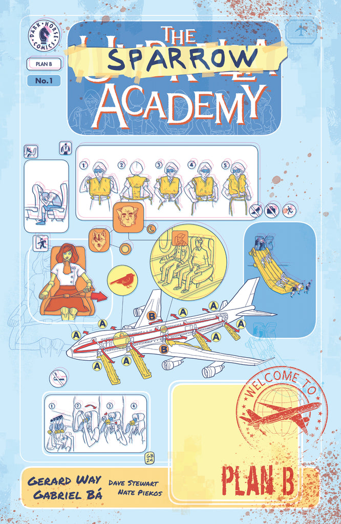 The Umbrella Academy: Plan B #1 (Cover A) (Gabriel Bá) Comics Dark Horse [SK]