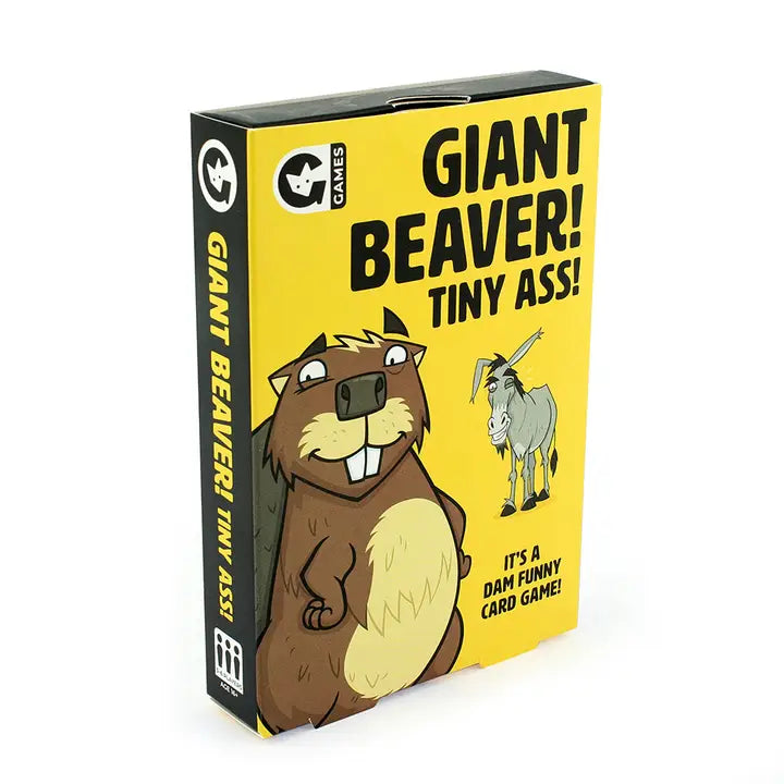 Giant Beaver Tiny Ass Card Games Professor Puzzle [SK]