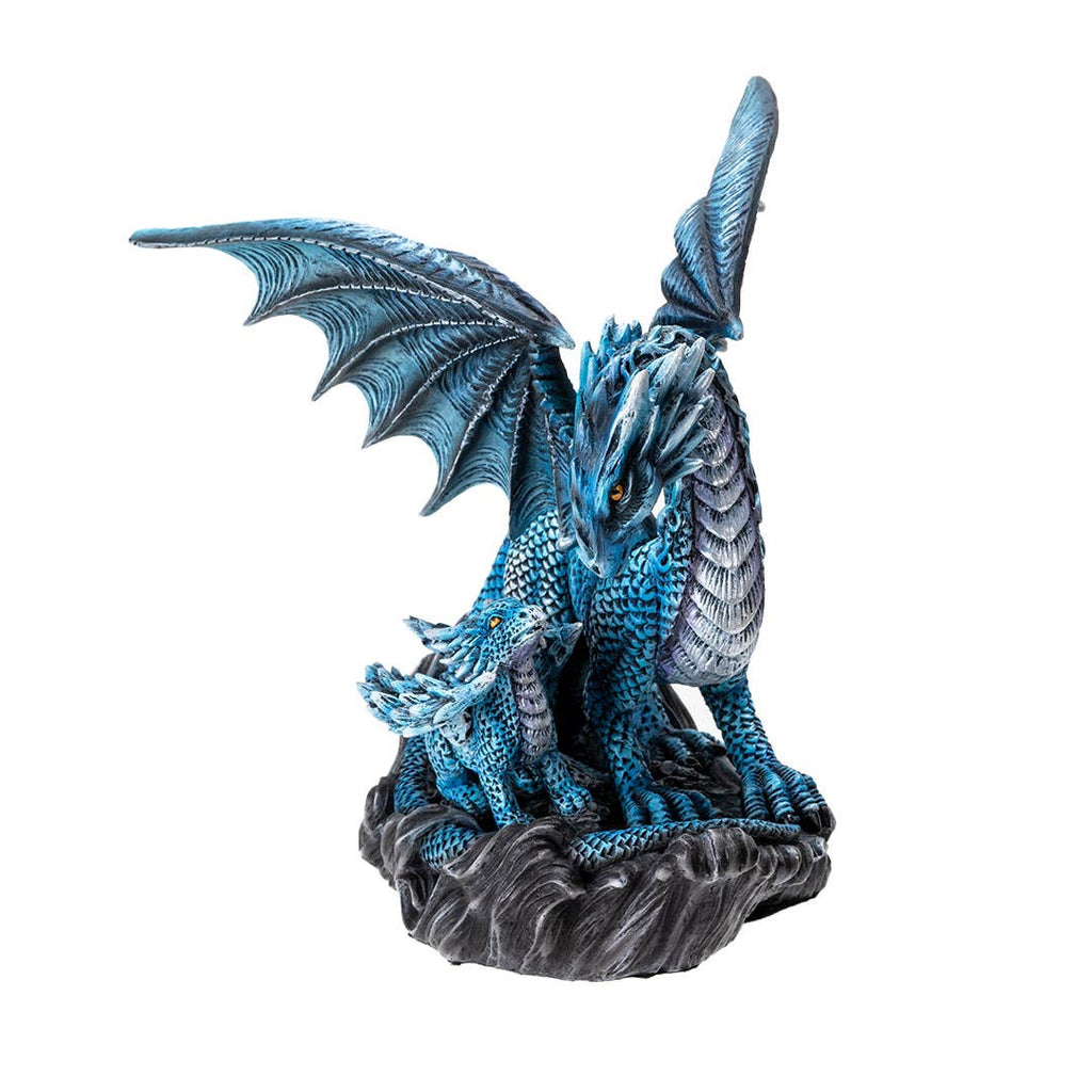 Water Dragon with Hatchling Giftware PACIFIC GIFTWARE [SK]
