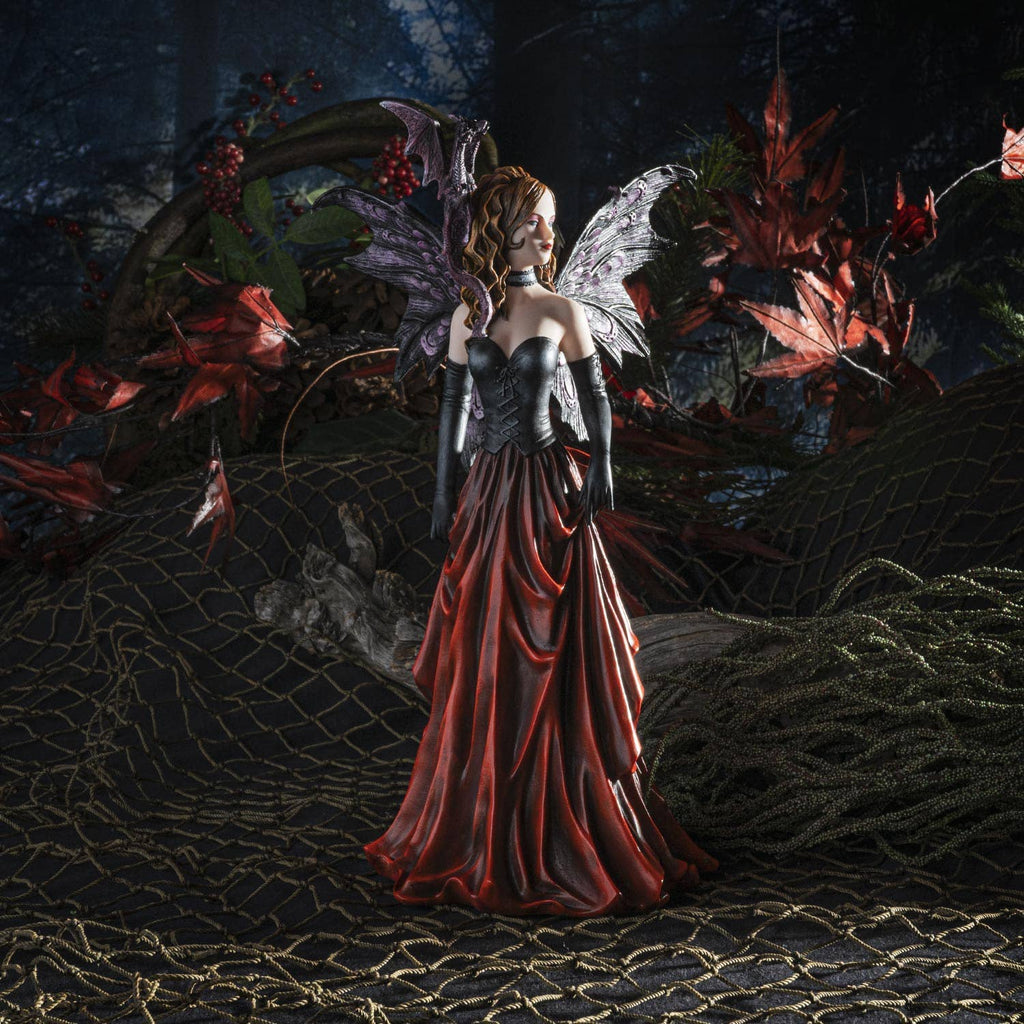 Fairy with Dragon Figurine Giftware PACIFIC GIFTWARE [SK]   
