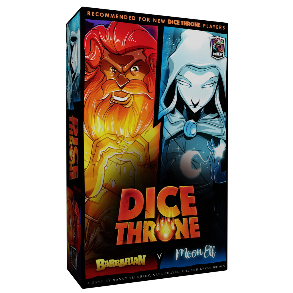 Dice Throne Season One - Barbarian vs Moon Elf Dice Games Roxley [SK]