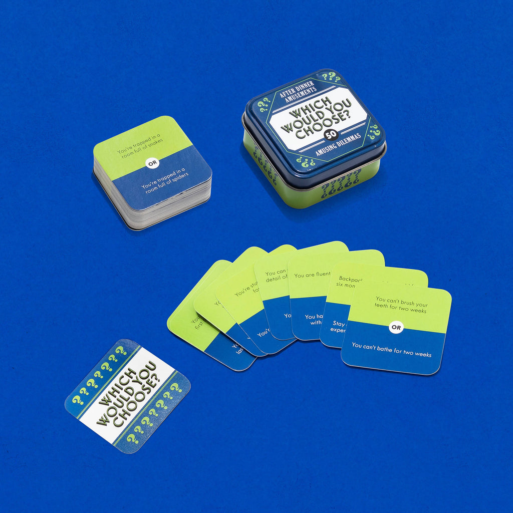 Chronicle Books - After Dinner Amusements: Which Would You Choose? Card Games Chronicle Books [SK]