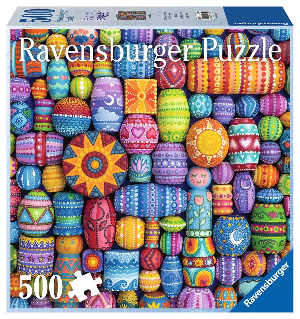 Color Your World Series Happy Beads 500pc Puzzles Ravensburger [SK]   