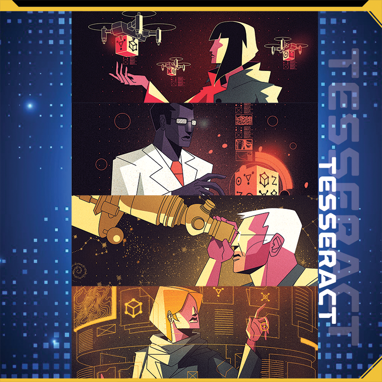 TESSERACT Board Games Smirk & Dagger [SK]