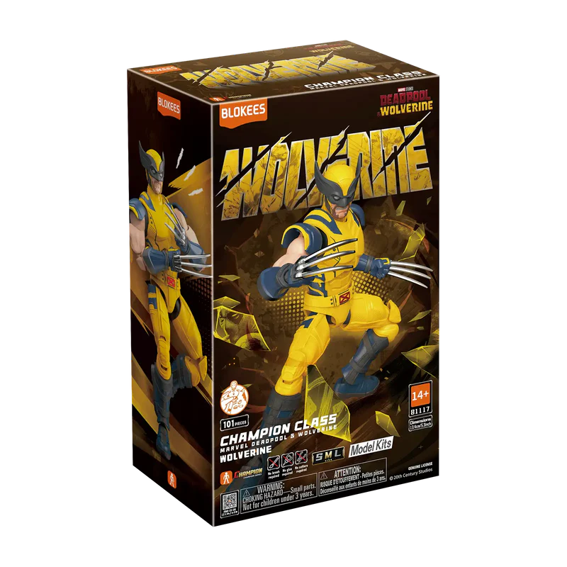 Blokees - Marvel - Champion Class Wolverine Activities Blokees [SK]
