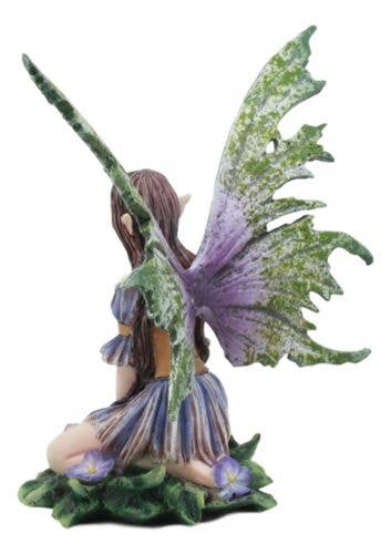 Wild Violet Fairy Figurine Giftware PACIFIC GIFTWARE [SK]   