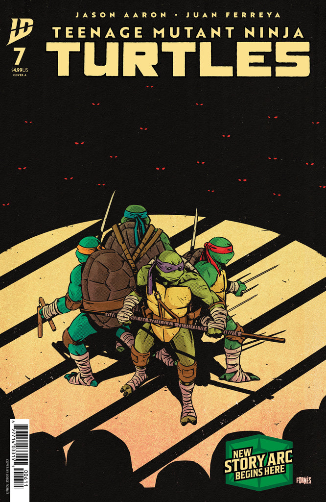 Teenage Mutant Ninja Turtles #7 Cover A (FornéS) Comics IDW Publishing [SK]