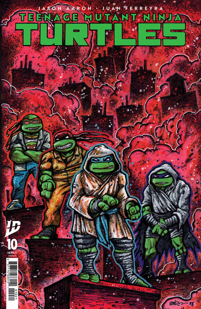 Teenage Mutant Ninja Turtles #10 Variant B (Eastman) Comics IDW Publishing [SK]