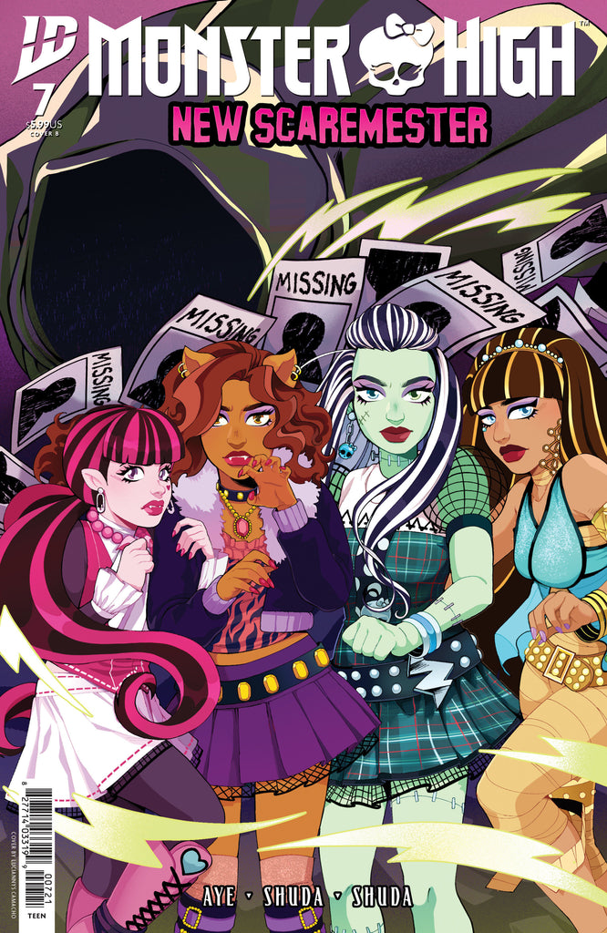 Monster High: New Scaremester #7 Variant B (Camacho) Comics IDW Publishing [SK]